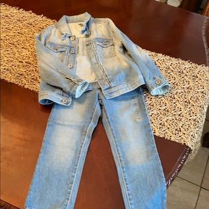 Boys Gap Jean jacket and NWT Gap Jeans